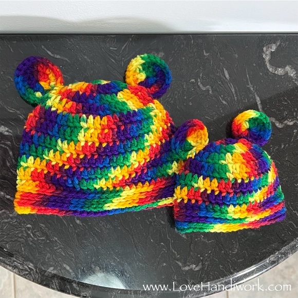 NEW Rainbow Baby Bear Beanies:
• Rainbow - Mexicana - Picture 4 of 7